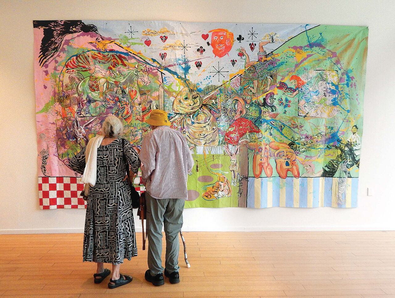 Useful, serious, humorous art
